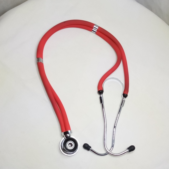 Prestige Medical Red Stethoscope - Picture 4 of 9